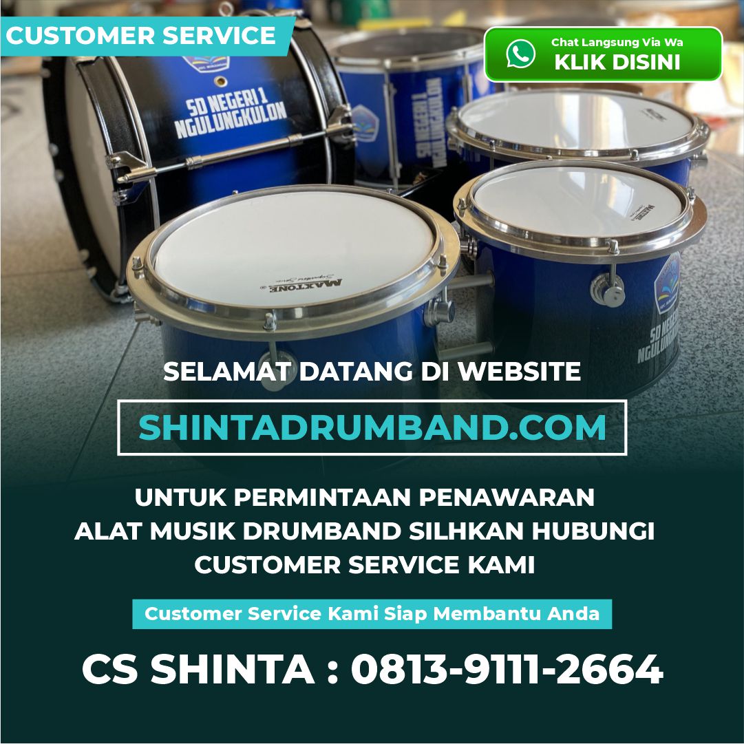 Jual alat drumband ditsabang